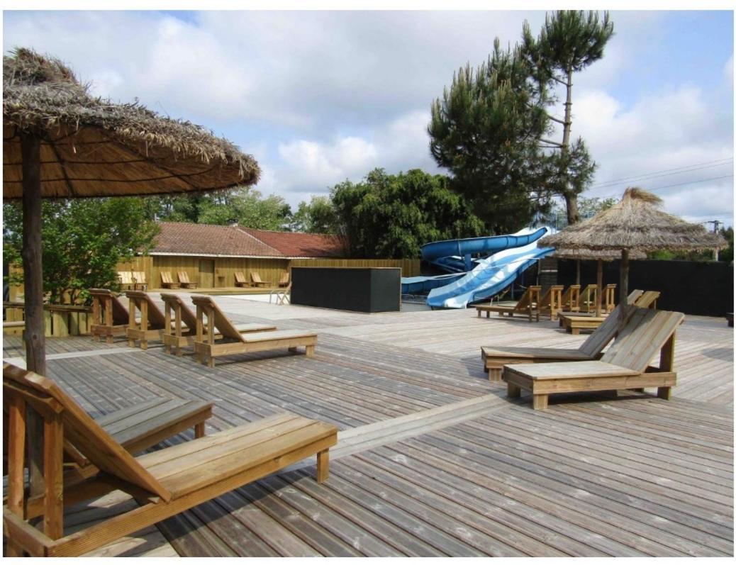 Mammiehome - 6 Places - Mimizan - Camping La Lande Buitenkant foto